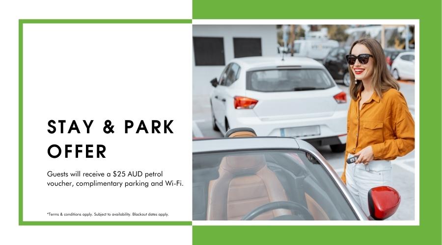 Stay Local - with Parking & Petrol Voucher 